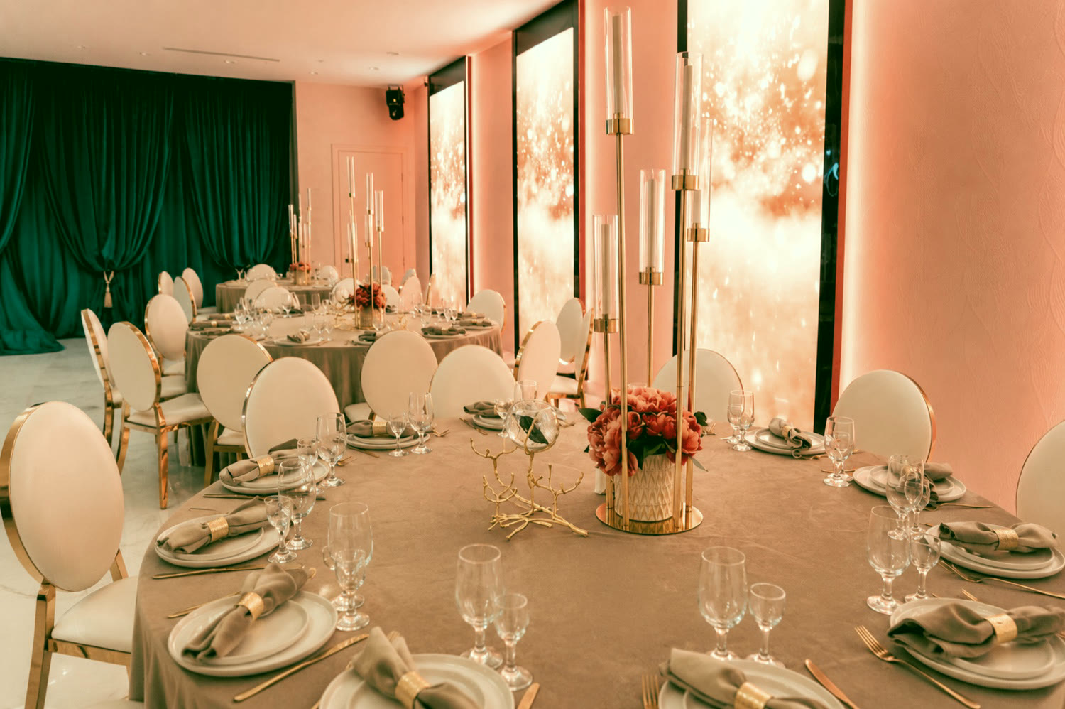 Shower banquet at Cosmo Palace